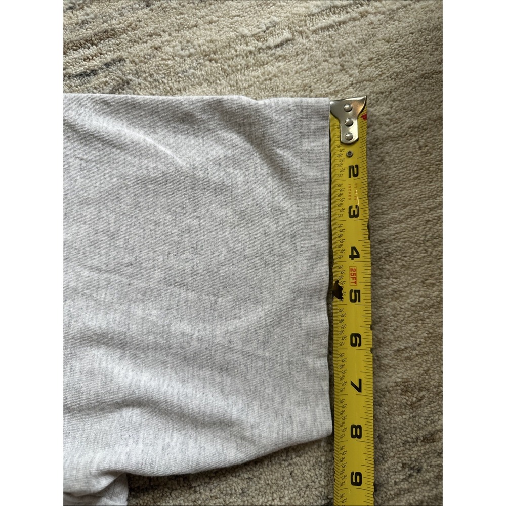 Hanes T-Shirt Men Light Gray SzXL BUDWEISER Jammin For Education(1999)VTG HeavyW - Picture 10 of 14